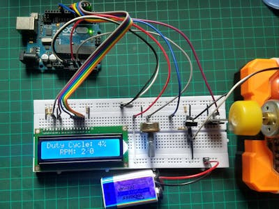 PWM DC Motor Speed Controller