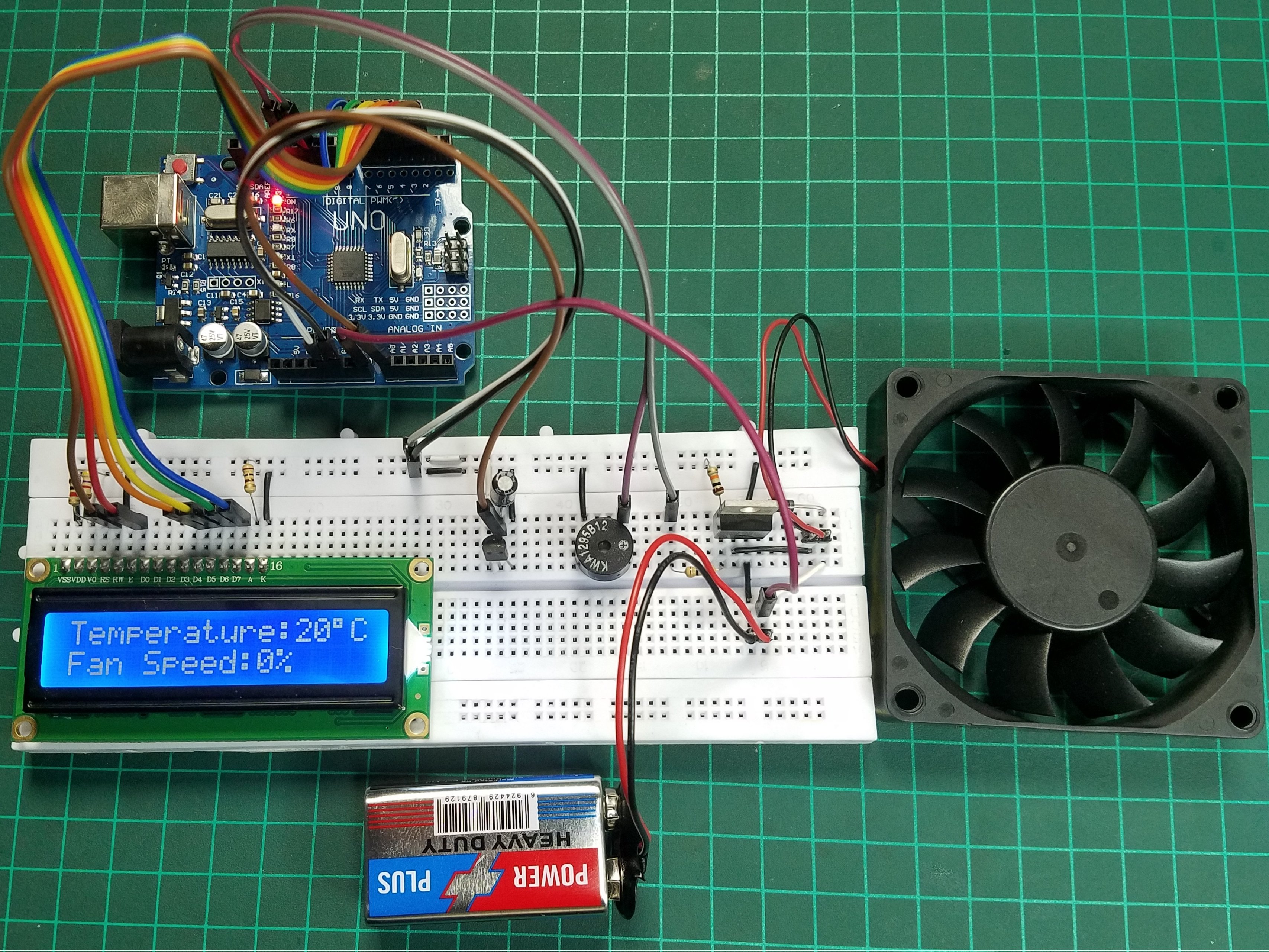 Temperature Based Fan Speed Control - Hackster.io