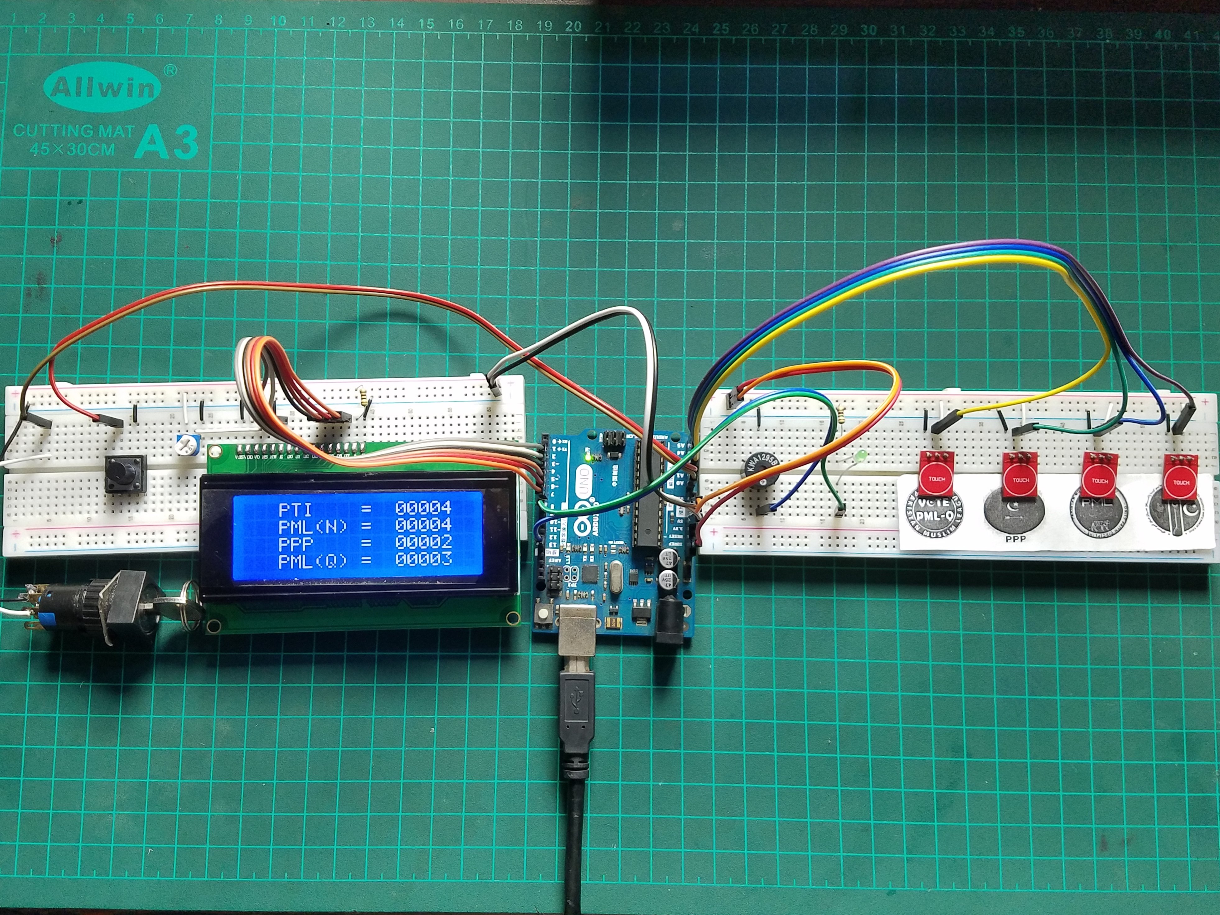 Smart Electronic Voting Machine - Arduino Project Hub