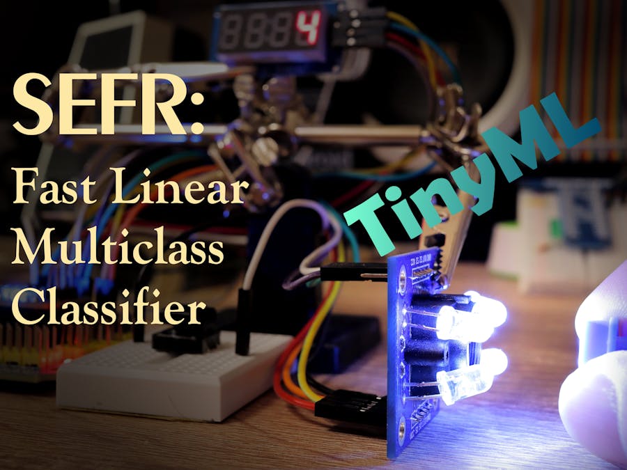 Use SEFR (ML) on Arduino Nano for Color Recognition