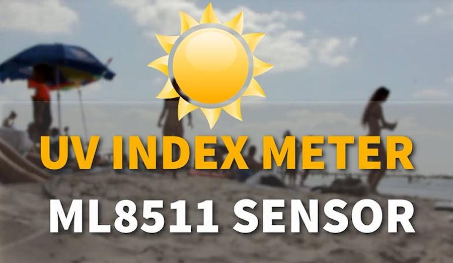 UV Index Meter Using the ML8511 ULTRAVIOLET Sensor Arduino