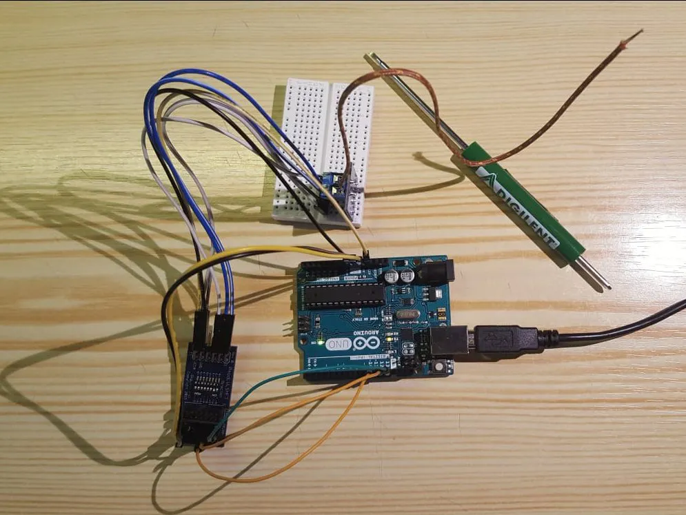 Using the Pmod TC1 with Arduino Uno - Hackster.io