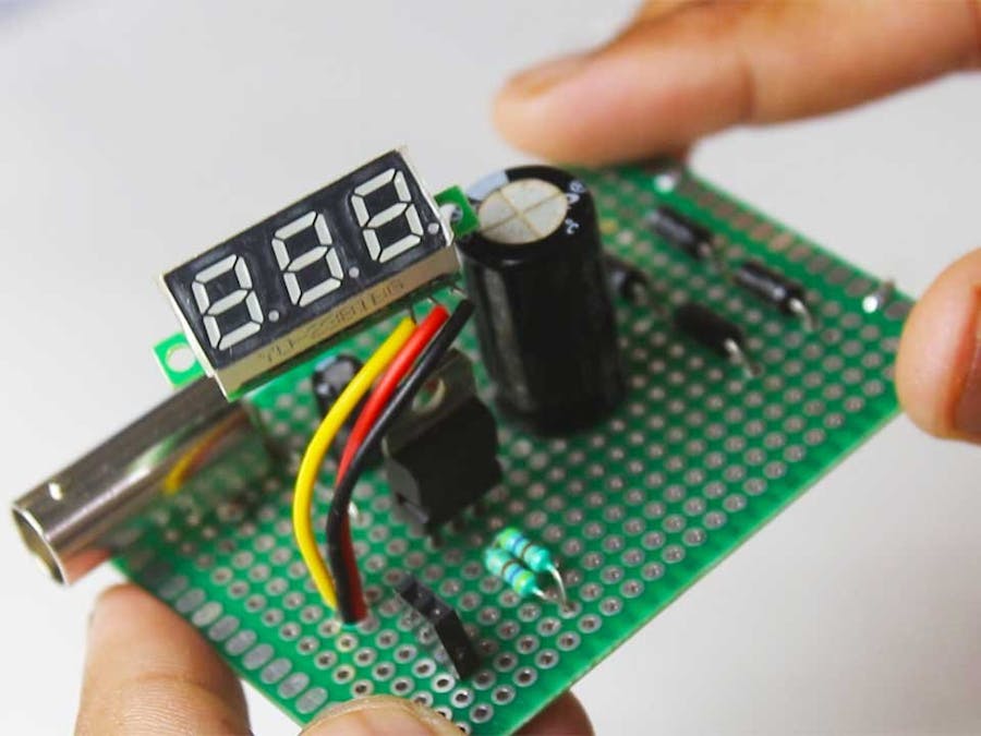 LM317 Adjustable Power Supply circuit