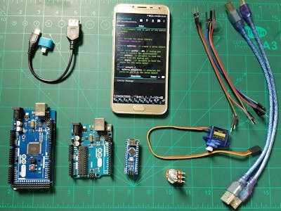 Program Arduino with Mobile Phone