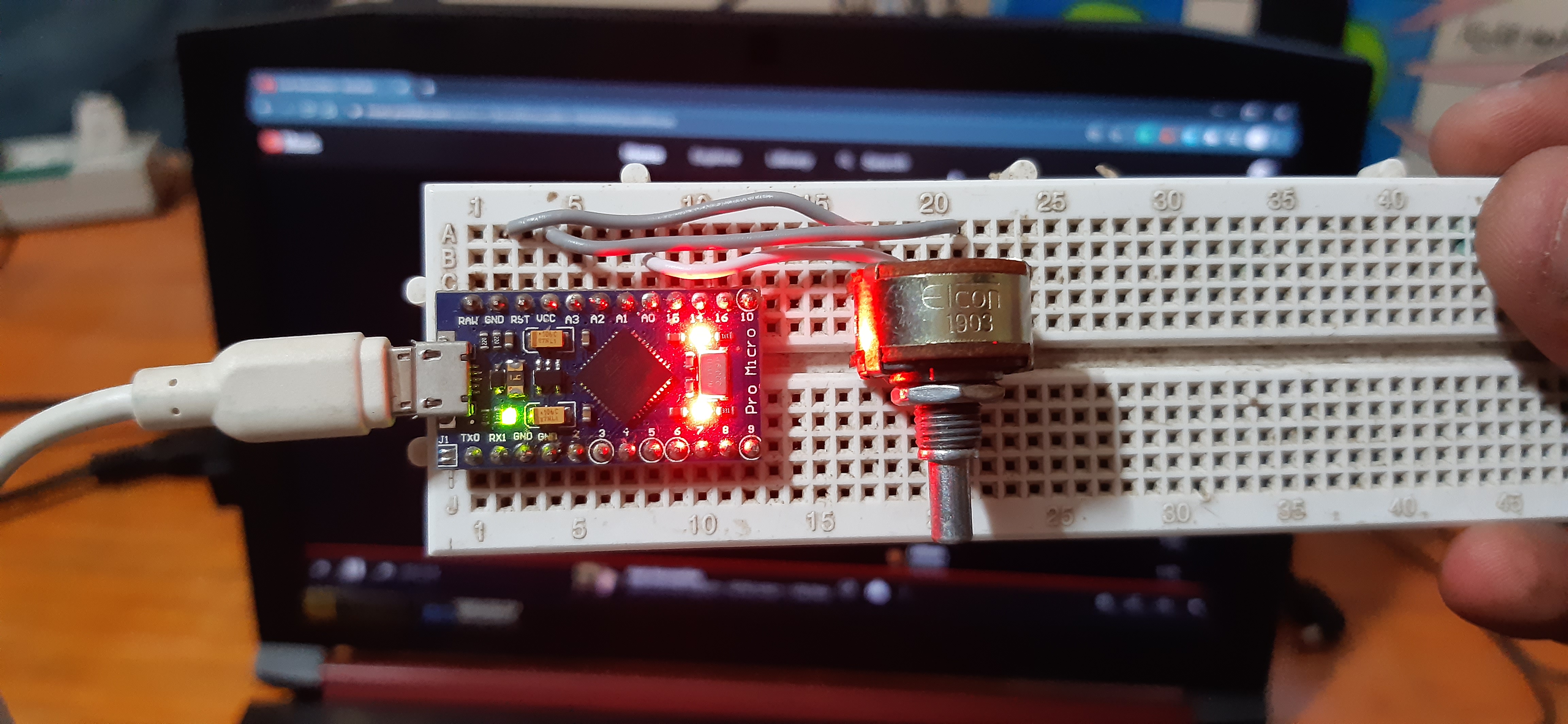 arduino micro hid