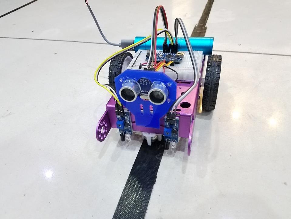 Line Follower And Obstacle Avoiding Robot - Hackster.io