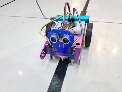 Line Follower And Obstacle Avoiding Robot