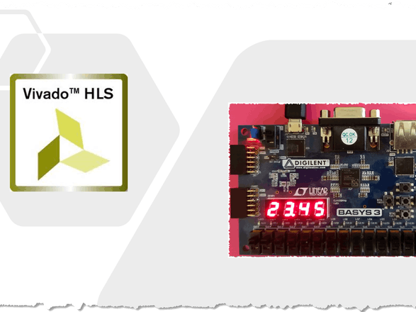 Floating-Point Numbers on 7-Segment Display in HLS