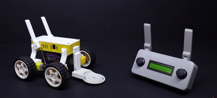 Metal hot sale detector robot