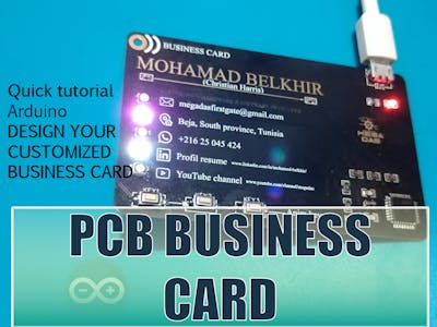 How to Make a PCB Business Card