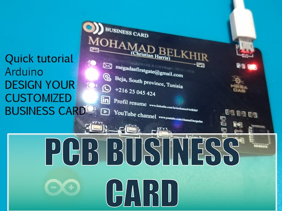 How to Make a PCB Business Card