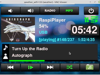 RaspiPlayer - Internet Radio and MP3 Folder Player