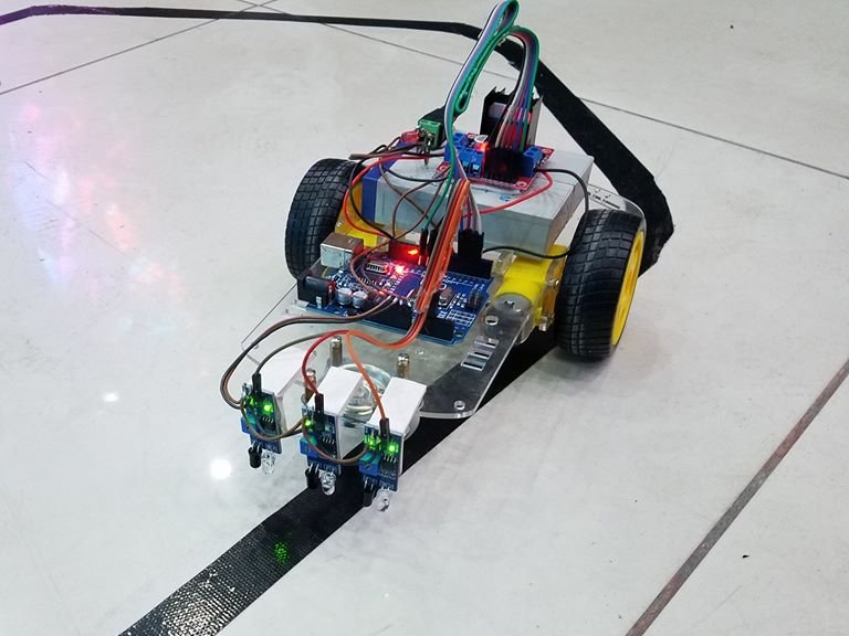 path following robot arduino