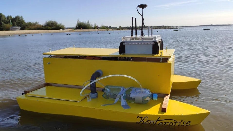 The Kenterprise Is an ArduPilot Powered Boat That Drives Itself