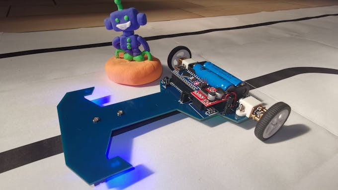 Speed Line Follower Robot V4 - Arduino Project Hub