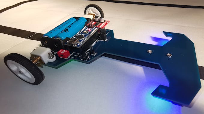 Speed Line Follower Robot V4 - Arduino Project Hub