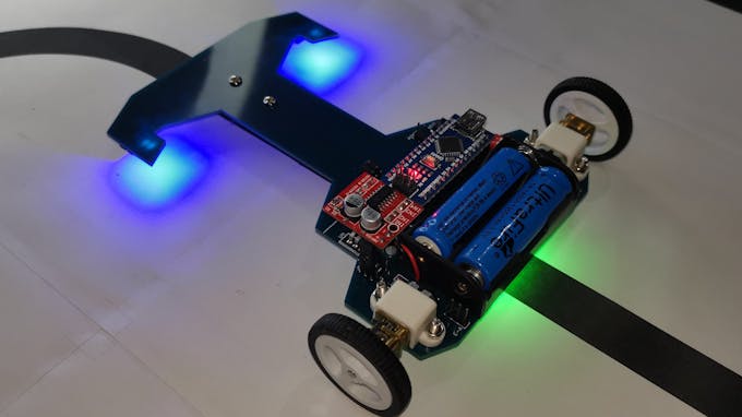 Speed Line Follower Robot V4 - Arduino Project Hub