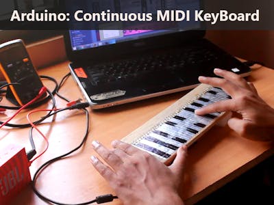 Arduino: Continuous MIDI Controller / Keyboard