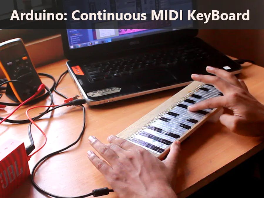 Arduino: Continuous MIDI Controller / Keyboard 