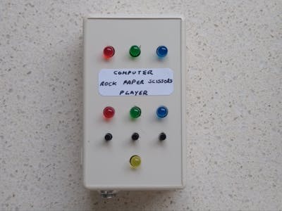 Rock, Paper, Scissors Without Microprocessor