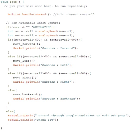 Arduino Code Main Program