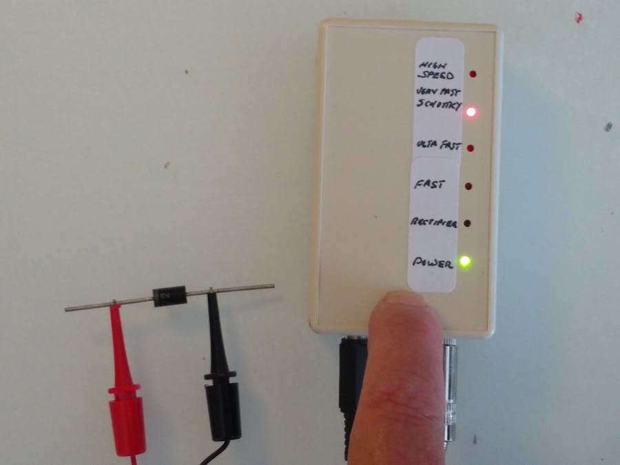 Measuring the speed of a diode