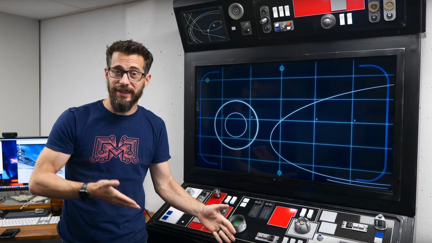 A DIY Entertainment Center From a Galaxy Far Far Away Hackster.io