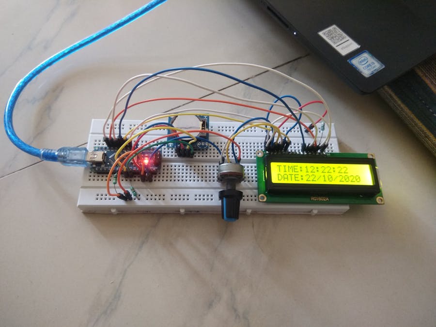 Arduino DS1307 RTC CLOCK