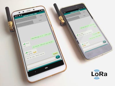 DIY Smartphone LoRa Connection