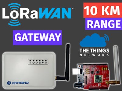 LoRaWAN Setup using Dragino Gateway and TheThingsNetwork