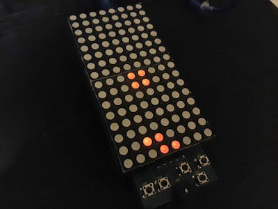 Tetris Shield on an Arduino Mega