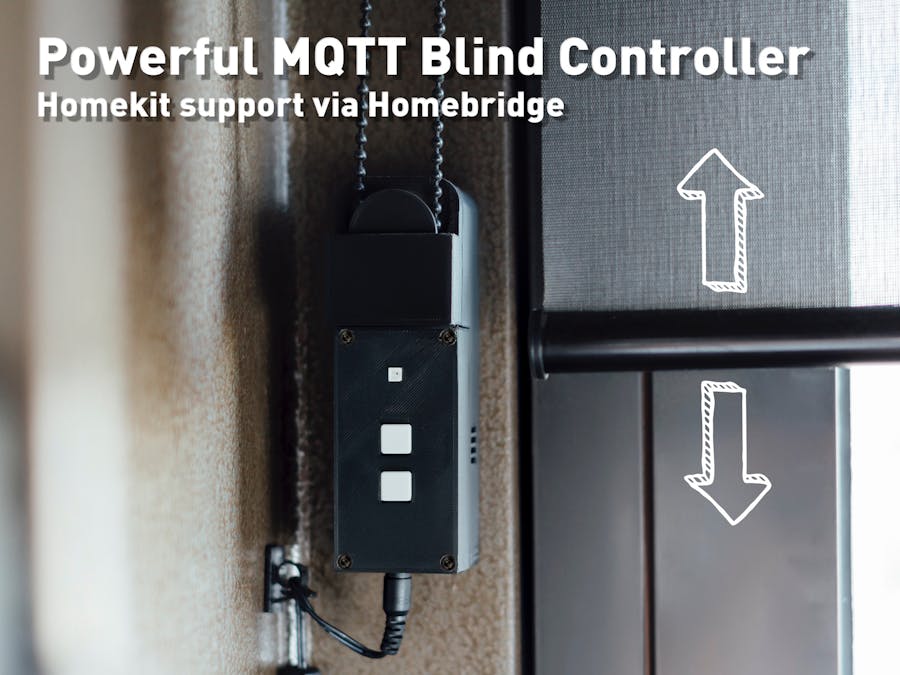 Powerful MQTT Blind Controller