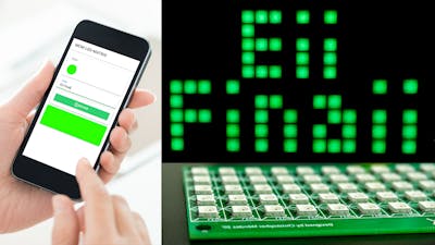 DIY Internet Controlled Smart LED Matrix