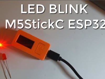 StickC M5Stack LED Blink
