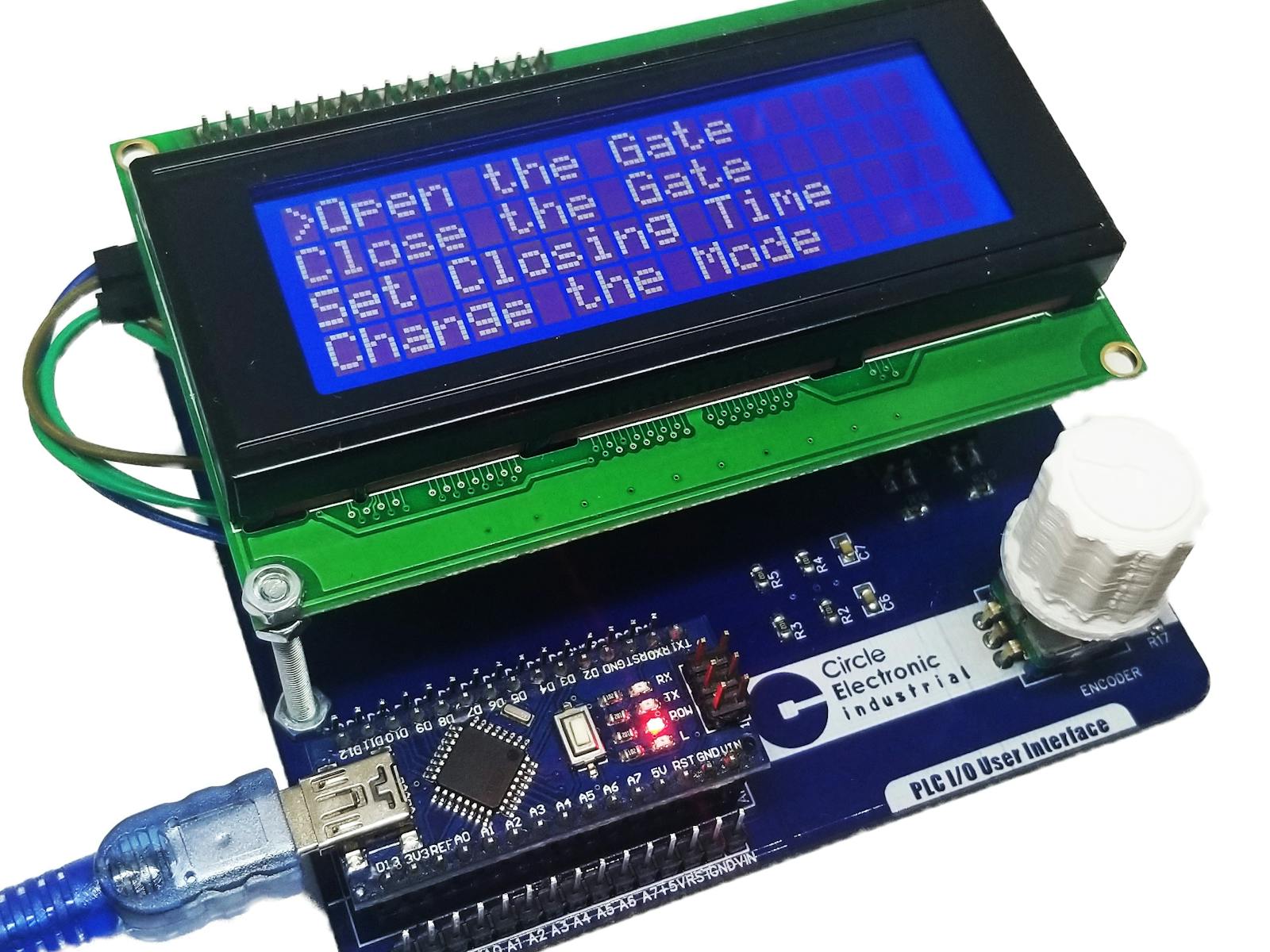 Arduino Powered PLC Display Cheapest Display for PLC Arduino Powered PLC Display Cheapest Display for PLC