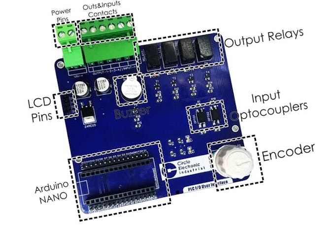 Arduino Powered PLC Display | Hackaday.io