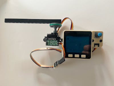 M5Stack Simple Servo Tester