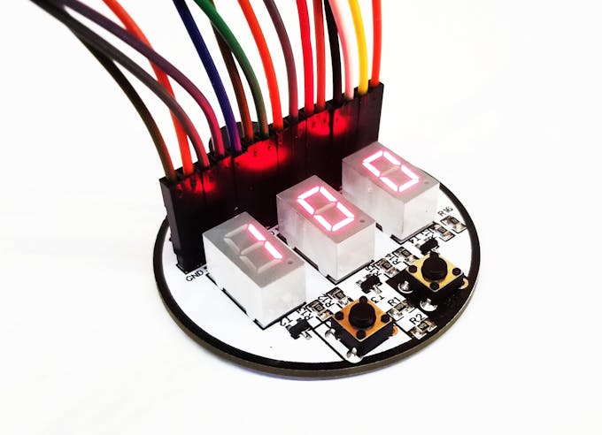 Up Down Counter Circuit - Arduino Project Hub