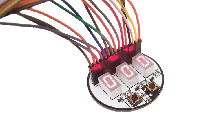 Up Down Counter Circuit - Arduino Project Hub