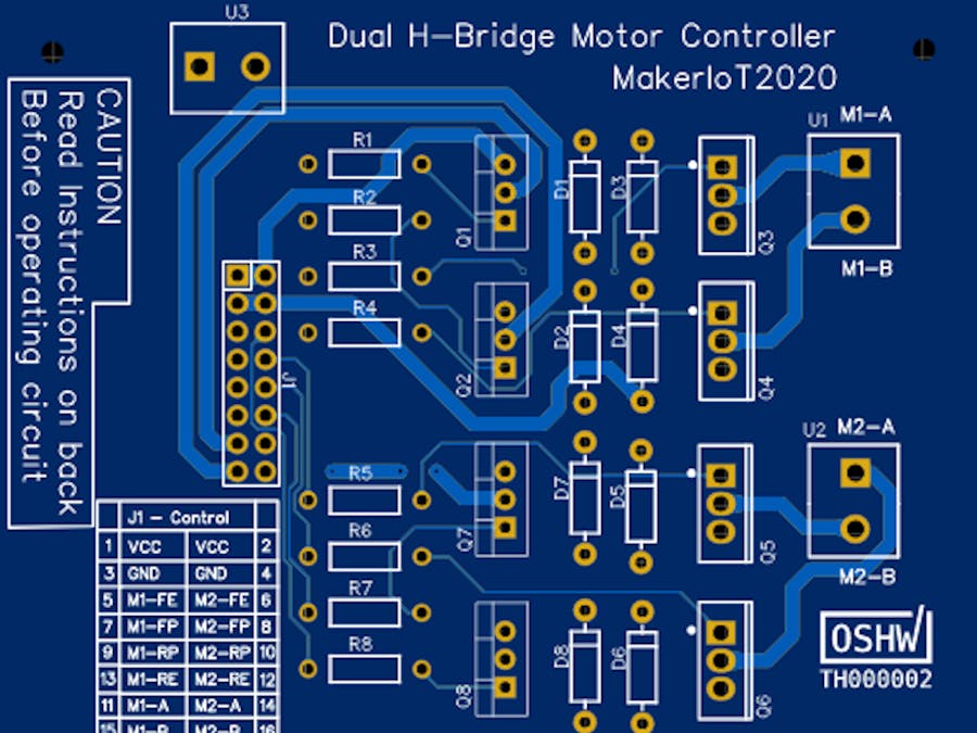 Using the H-Bridge Motor Controller – A Practical Example -
