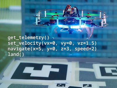 Programming drones with Raspberry Pi on board easily