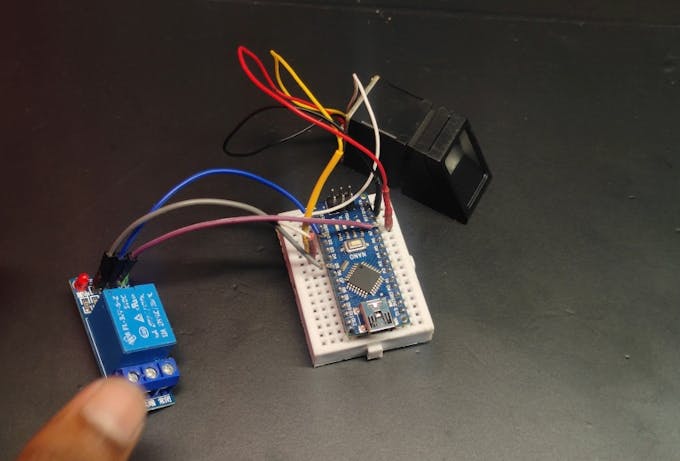 DiY Fingerprint Door Lock System - Arduino Project Hub