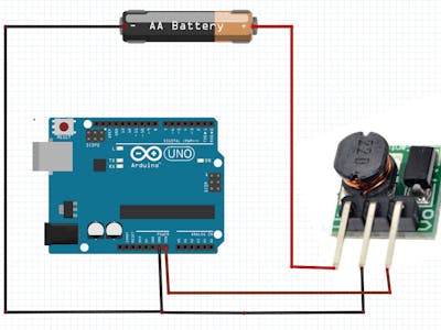 Power Arduino With a 1.5V Battery