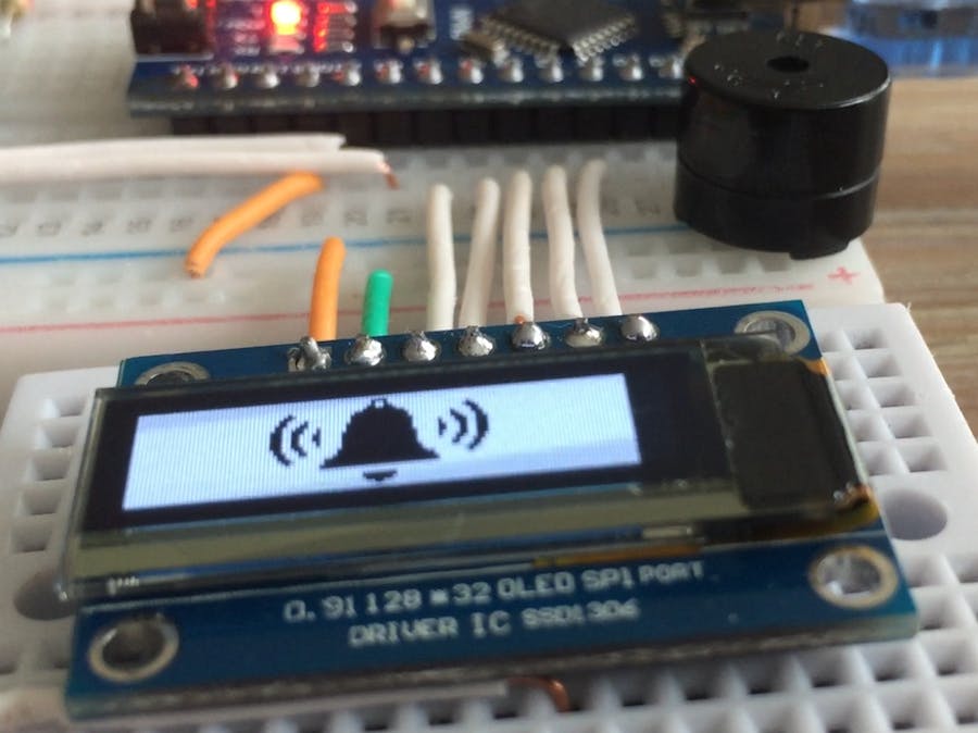 Eggtimer created using Arduino and millis function