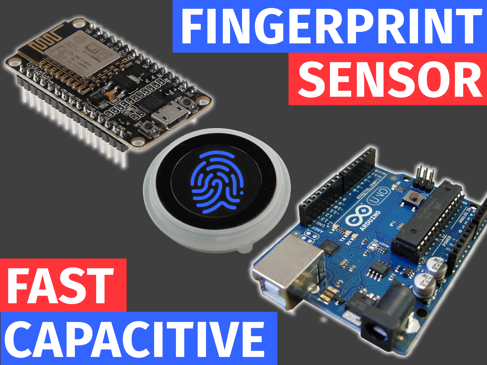 Capacitive Fingerprint Sensor With An Arduino Or ESP8266 - Hackster.io