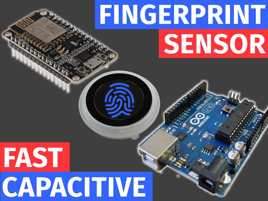 Capacitive Fingerprint Sensor with an Arduino or ESP8266