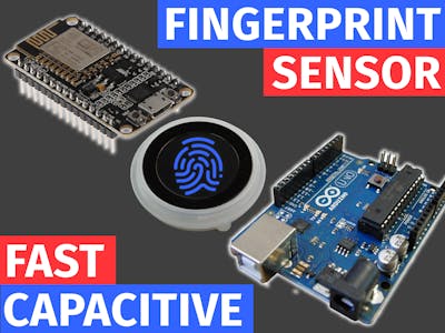 Capacitive Fingerprint Sensor with an Arduino or ESP8266