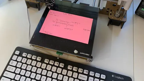 Convert That Old 3D Printer Into a Typewriter-Style Pen Plotter ...