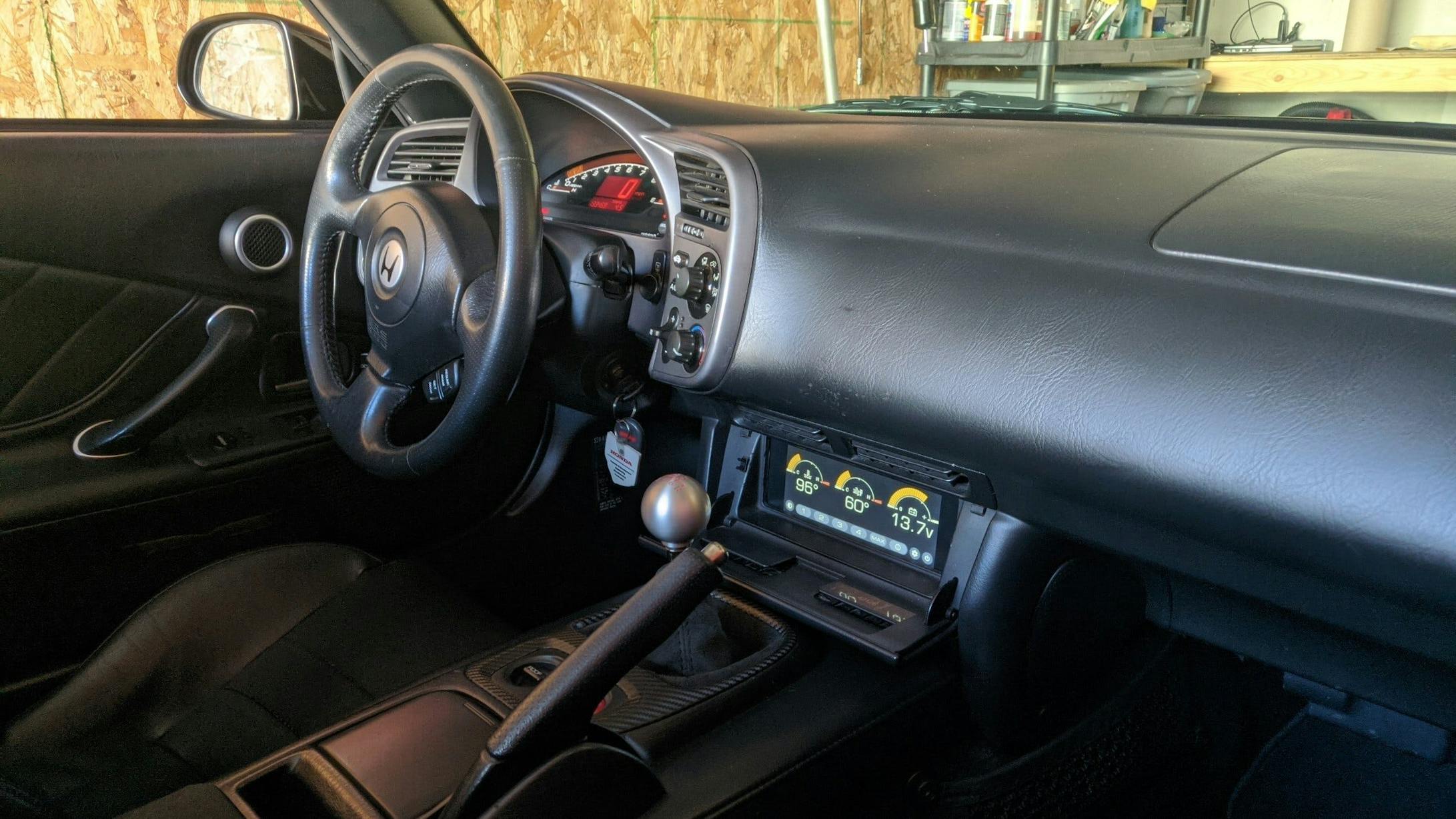 Have A Honda S00 Use A Raspberry Pi To Add A Custom Racing Focused Dashboard Hackster Io