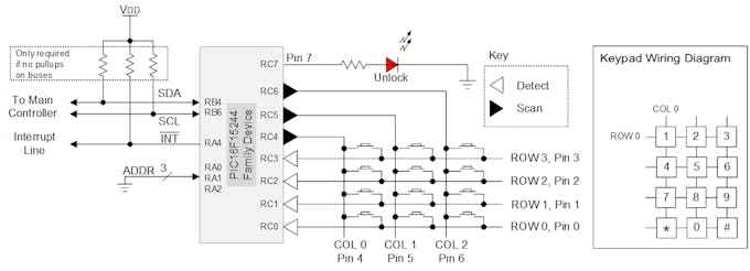 Simple Keypad Controller With An I O Expander Arduino Project Hub